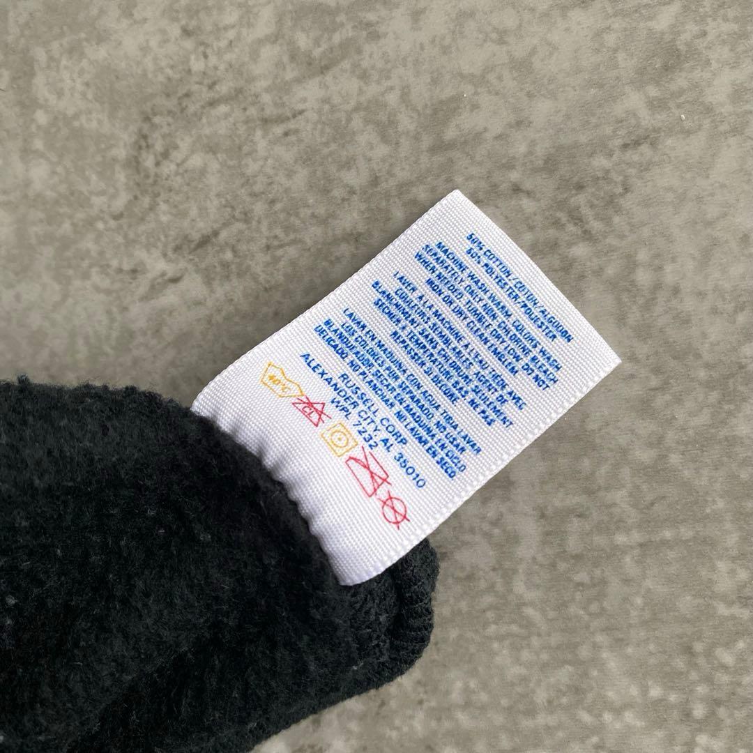 良い古着 90s JERZEES 無地 スウェット シャツ 黒 ブラック XL