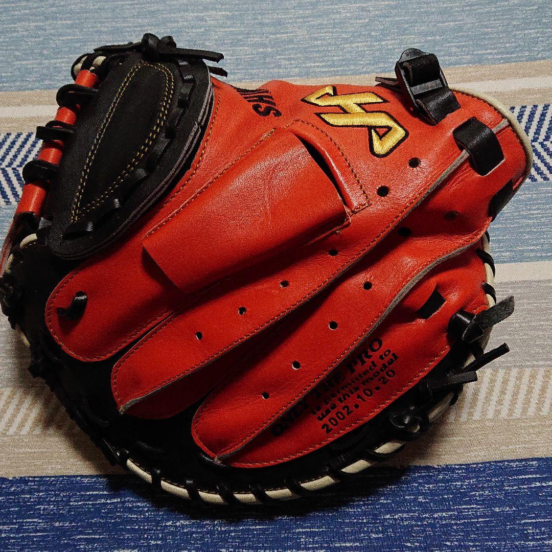 硬式野球グローブ 阿部慎之助モデル - メルカリ