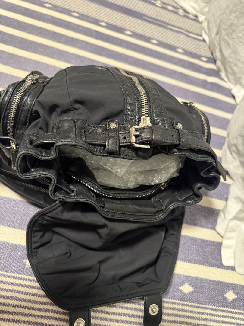 アレキサンダーワン 2WAY リュック／ショルダーバッグ ブラック