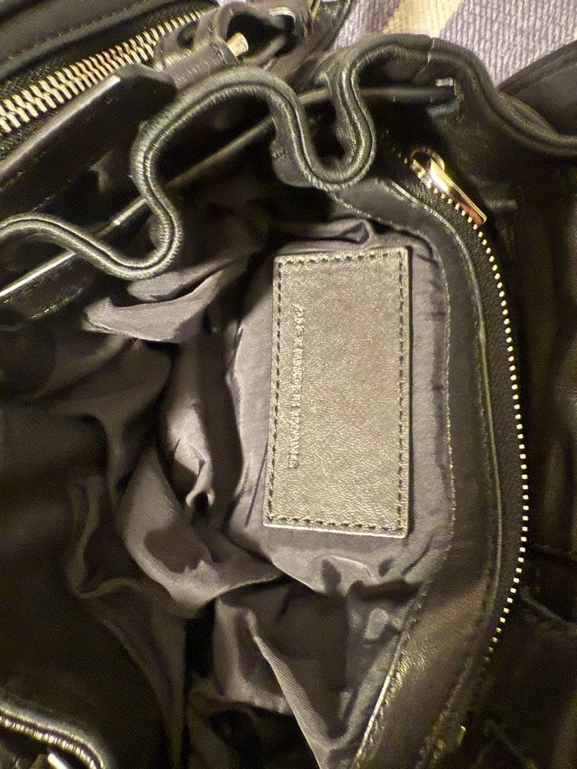 アレキサンダーワン 2WAY リュック／ショルダーバッグ ブラック