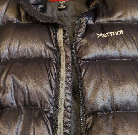 Marmot 825フィル ダウンジャケット XL ブラック　ドロスト付き