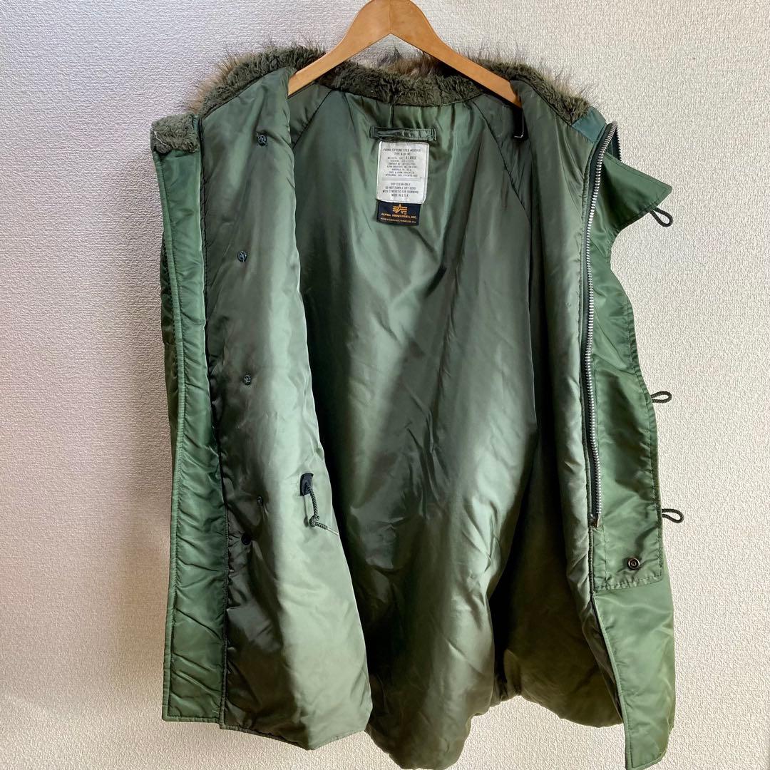 USA製 90s 希少 ALPHA INDUSTRIES アルファ N-3B