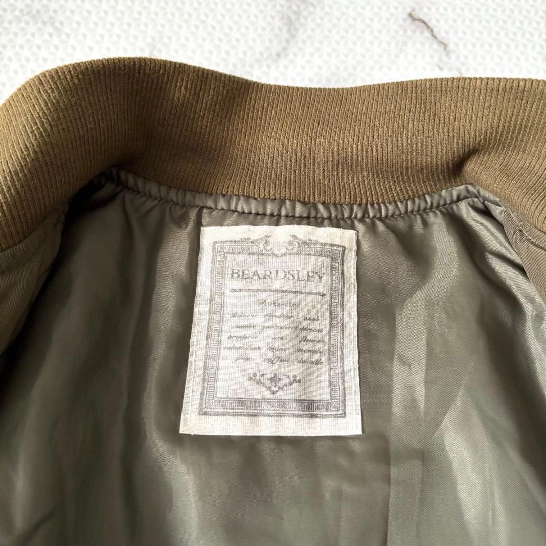 BEARDSLEY フレアMA-1ブルゾン　ビアズリー　カーキ　ジャンバー