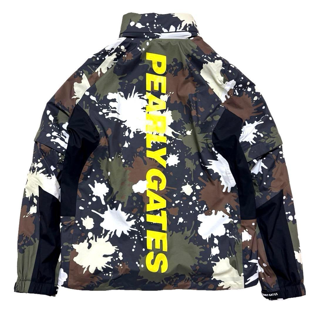 ✨美品✨PEARLY GATES 4way ブルゾン カモフラ バッグロゴ M - メルカリ