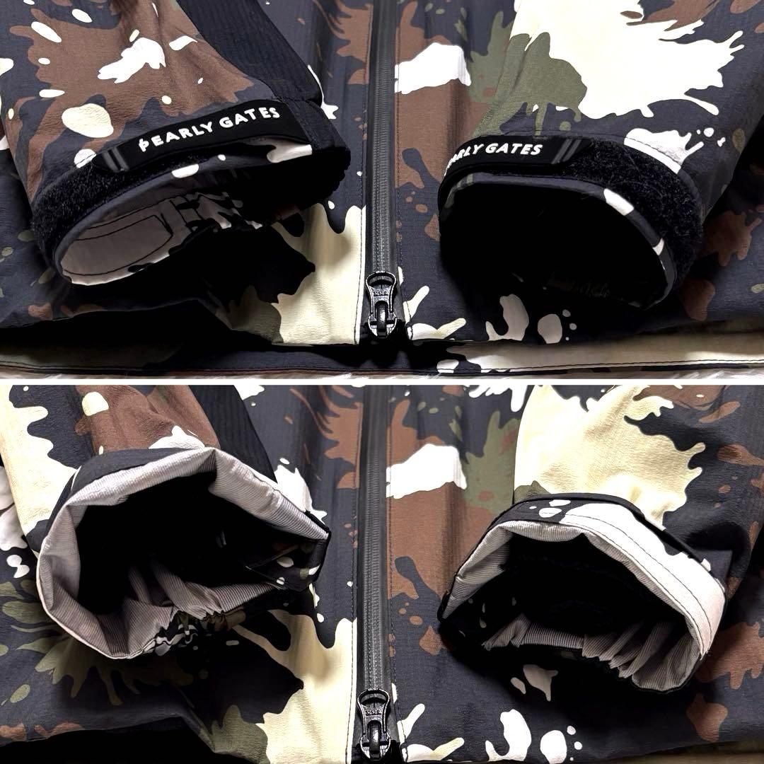 ✨美品✨PEARLY GATES 4way ブルゾン カモフラ バッグロゴ M - メルカリ