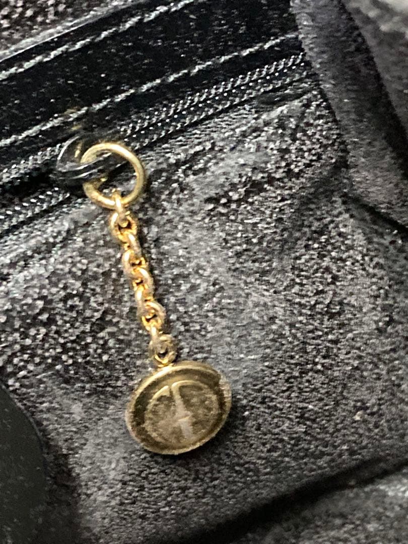 値下げ！GUCCI グッチ バンブー　ワンショルダー　バッグ エナメル　ブラック