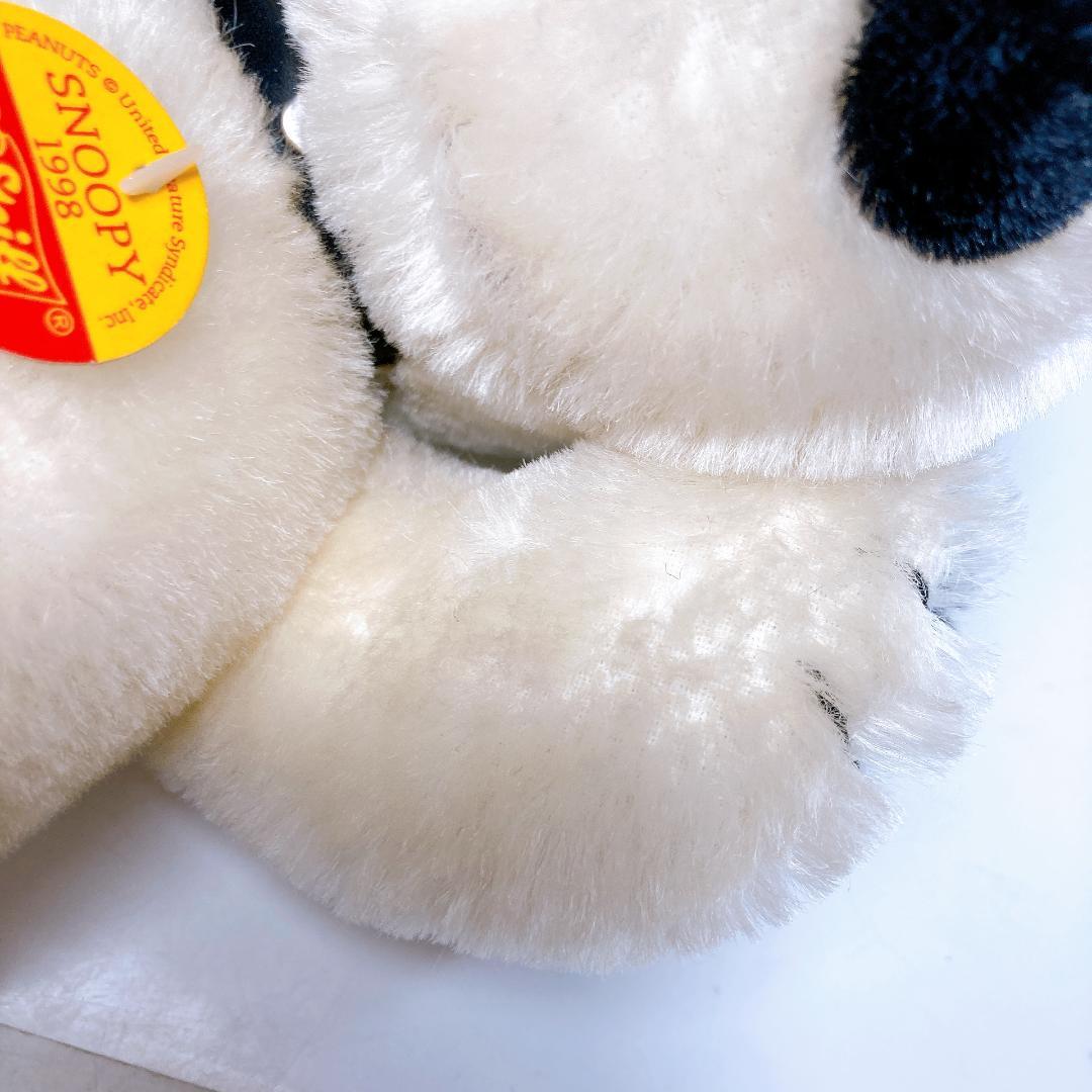 【希少・NO８】シュタイフ スヌーピー CREAM26 1998 1500体　☆