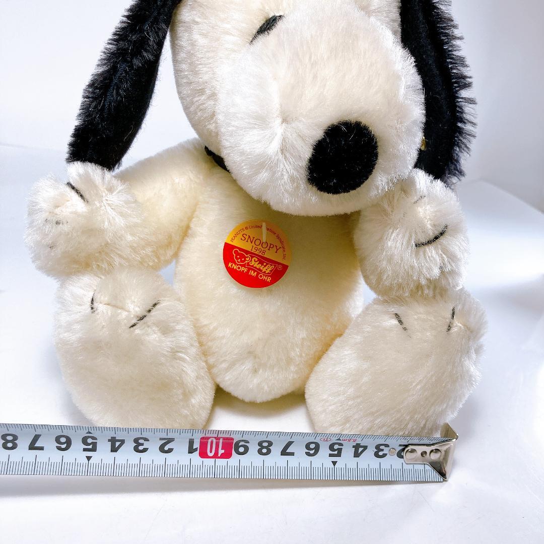【希少・NO８】シュタイフ スヌーピー CREAM26 1998 1500体　☆