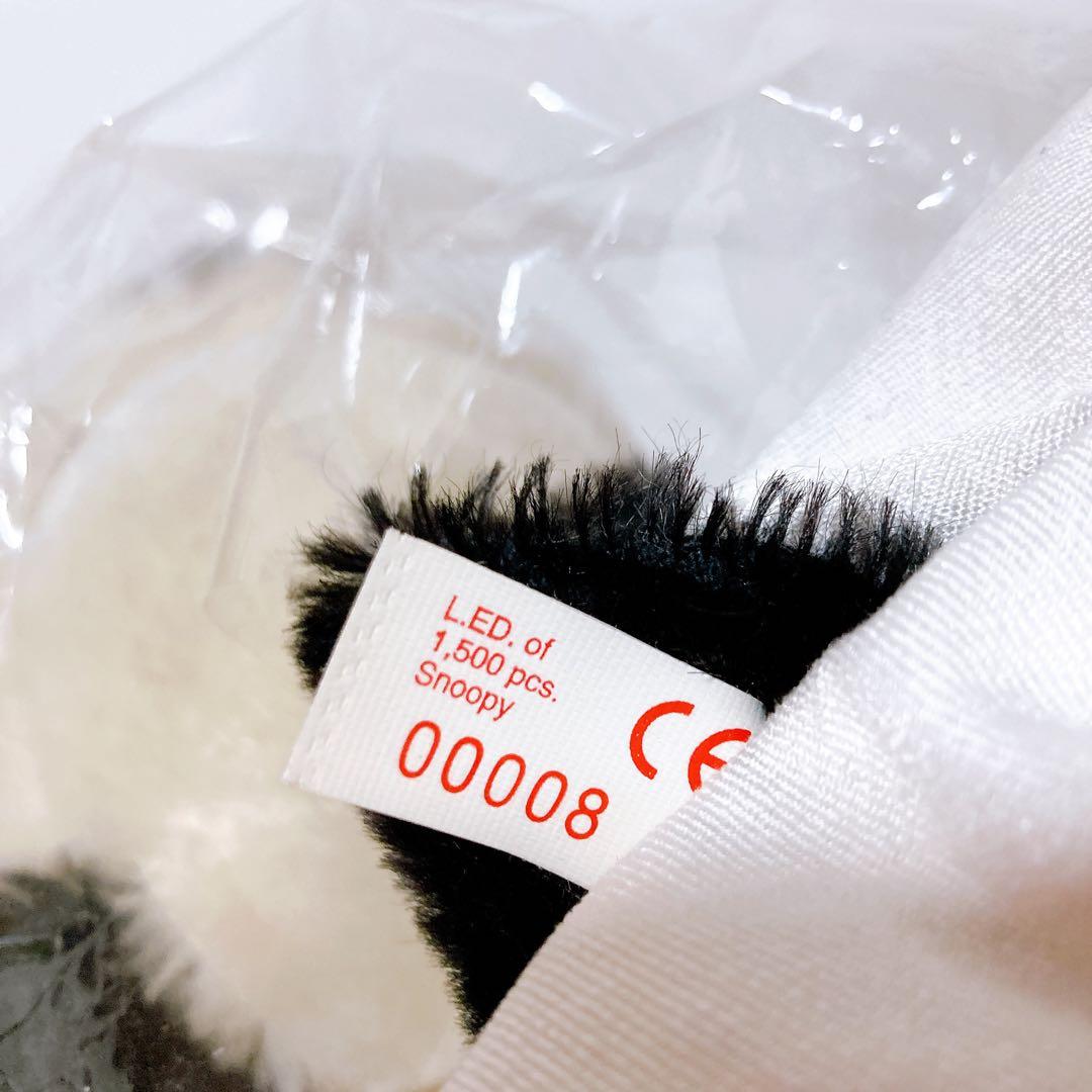 【希少・NO８】シュタイフ スヌーピー CREAM26 1998 1500体　☆