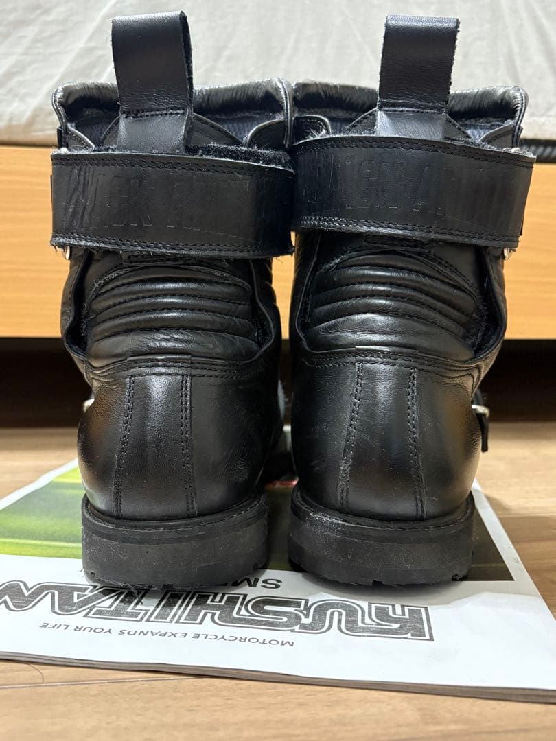 KADOYA BLACK ANKLE(A)/ブラック　26.5cm