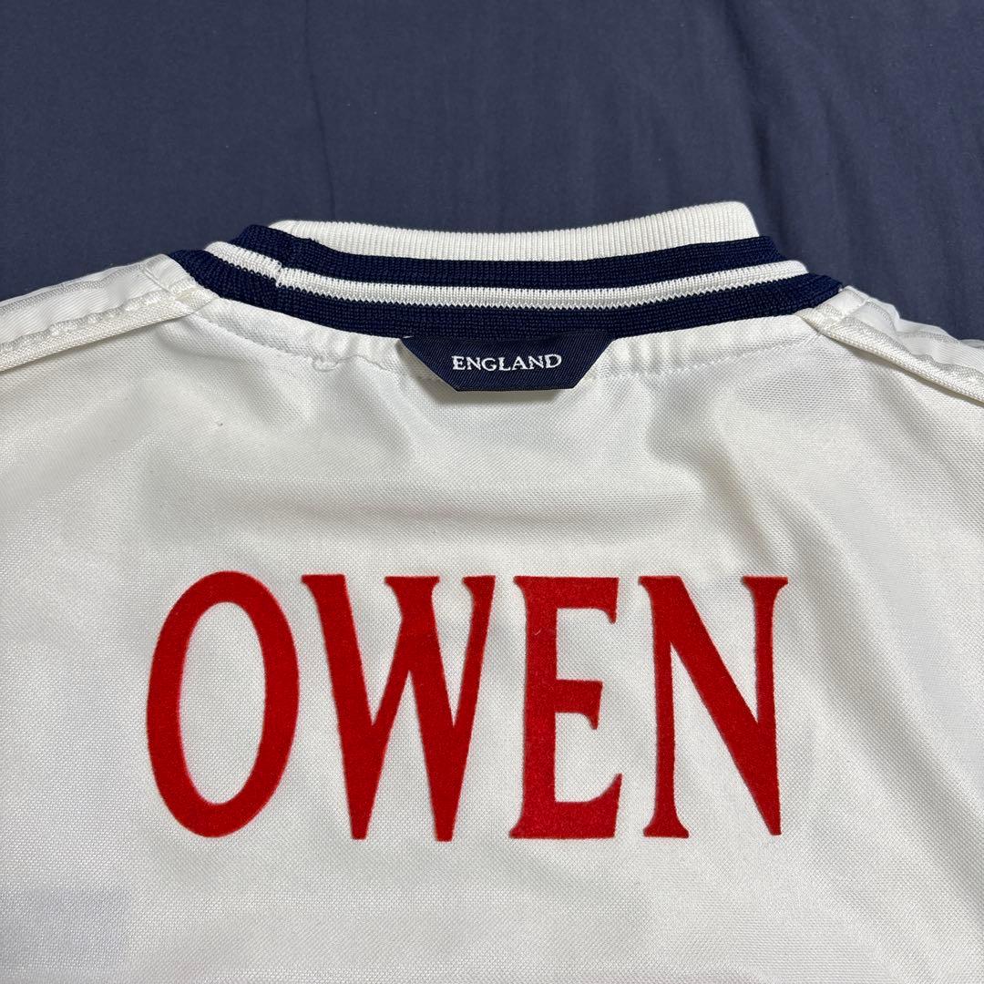 1999-2001 イングランド代表 OWEN 10番 ユニホーム
