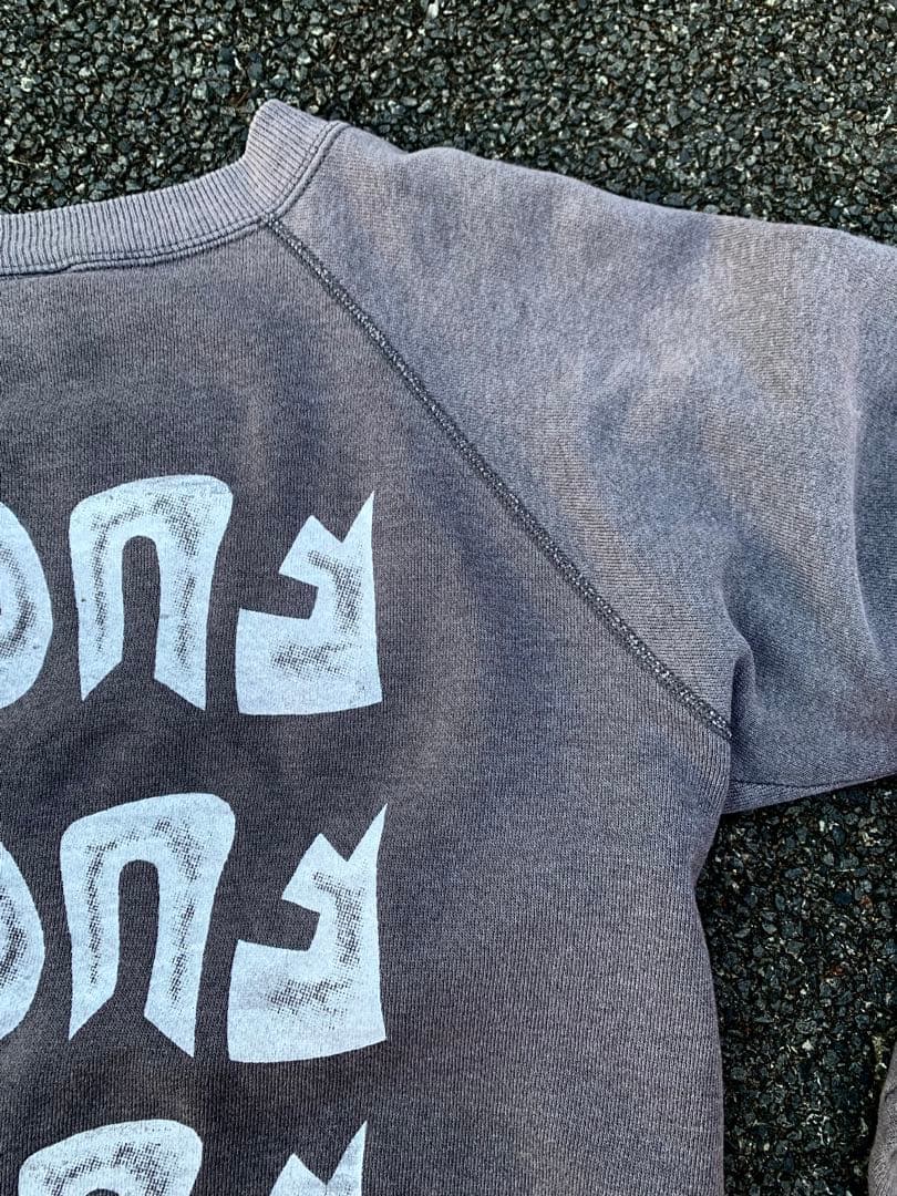 【reprint】 80's hanes sweat 【サンフェード】