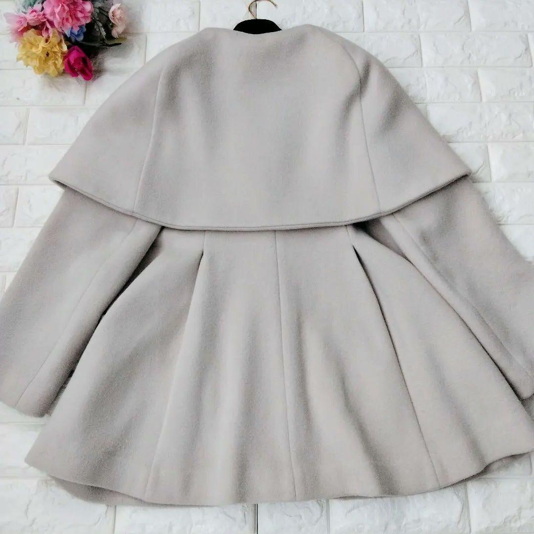美品♪ HANAE MORI CELFORD セルフォード ケープコート ウール