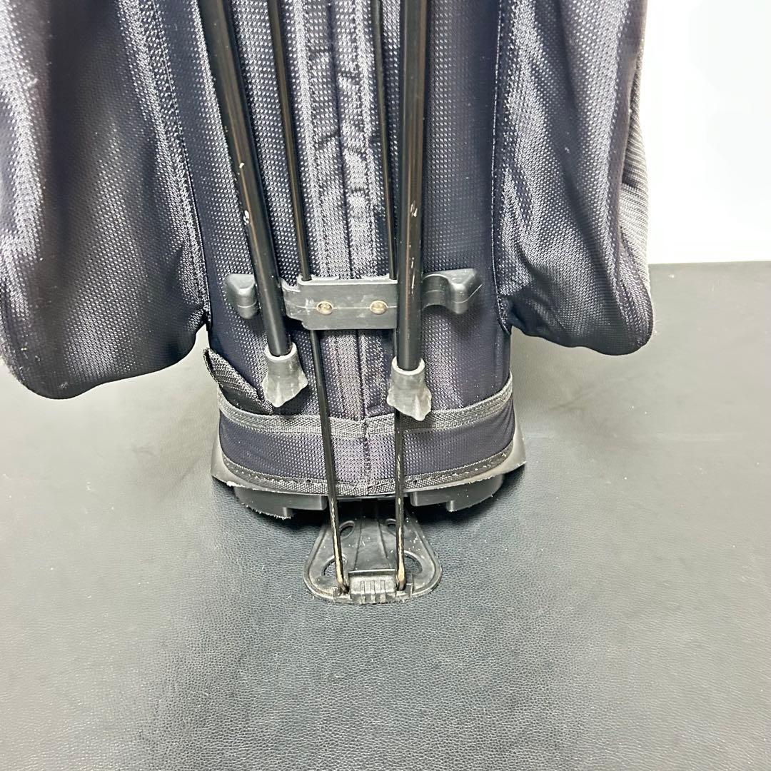 マルマン 軽量スタンド キャディバッグ 8分割 ブラック/オレンジ