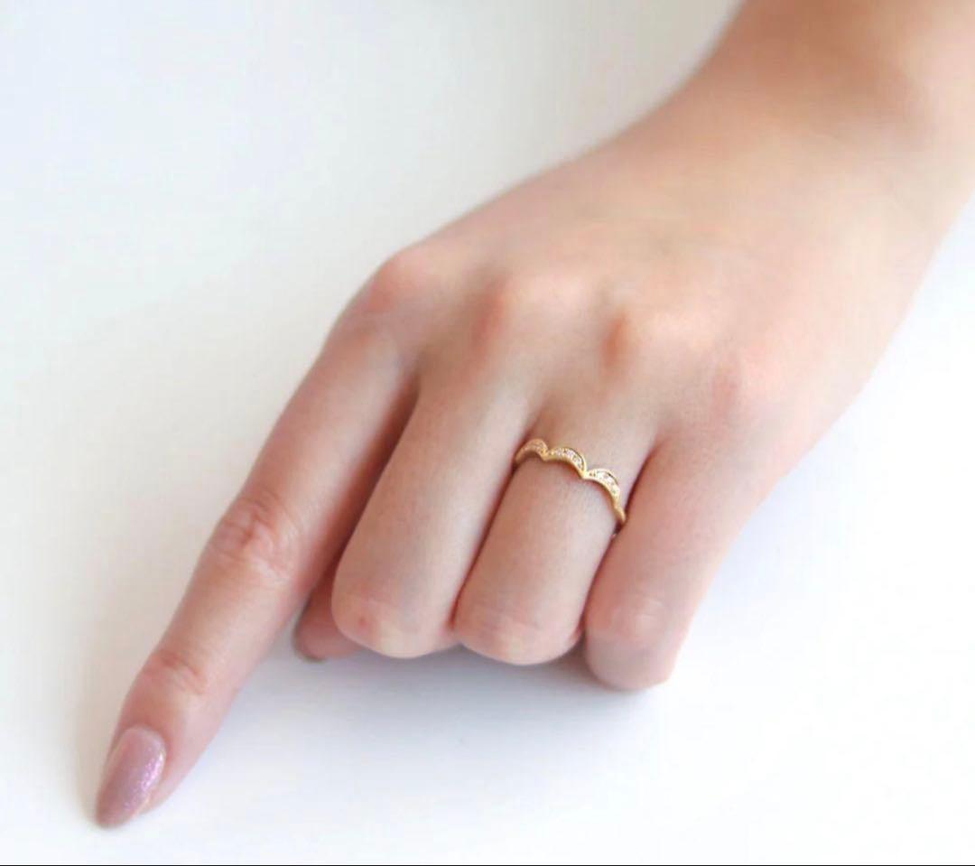 限定値下げ BIZOUX ゴールド YG リング ダイヤモンド 10号 - メルカリ