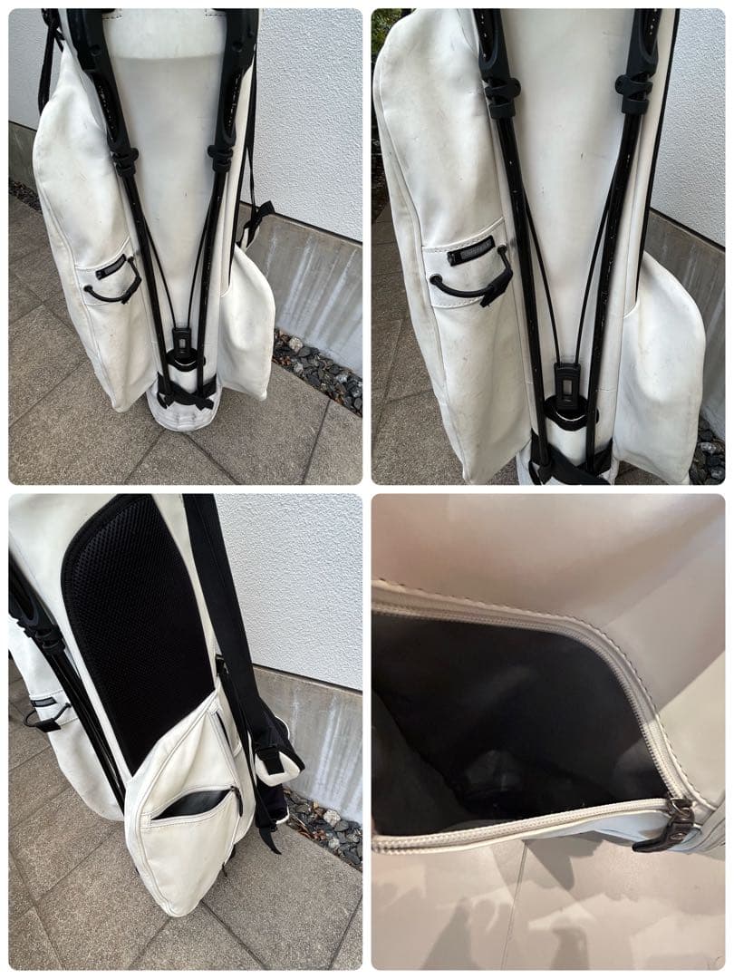 Vessel ダブルストラップスタンド付キャディバッグ【スタンド&フード訳あり】