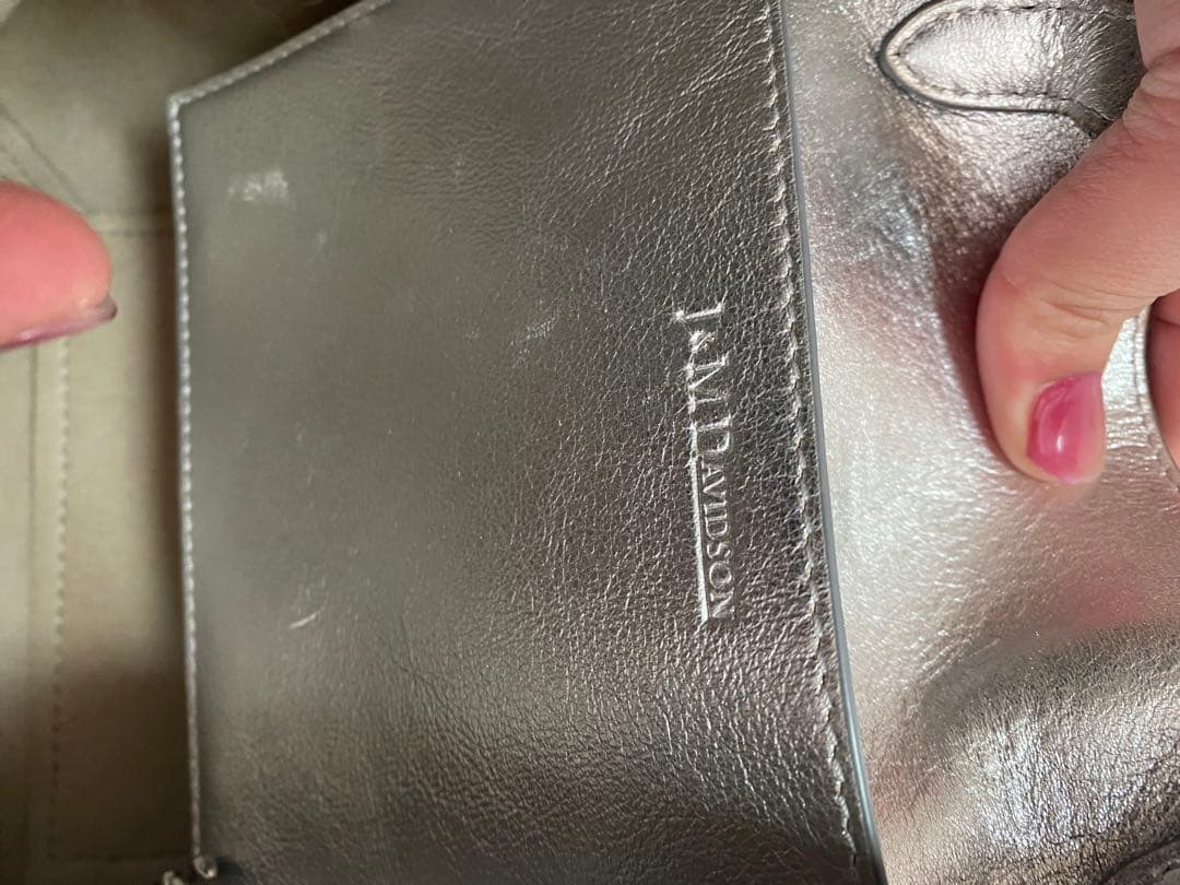 専用　J&M DAVIDSON シルバー　2WAY ショルダー