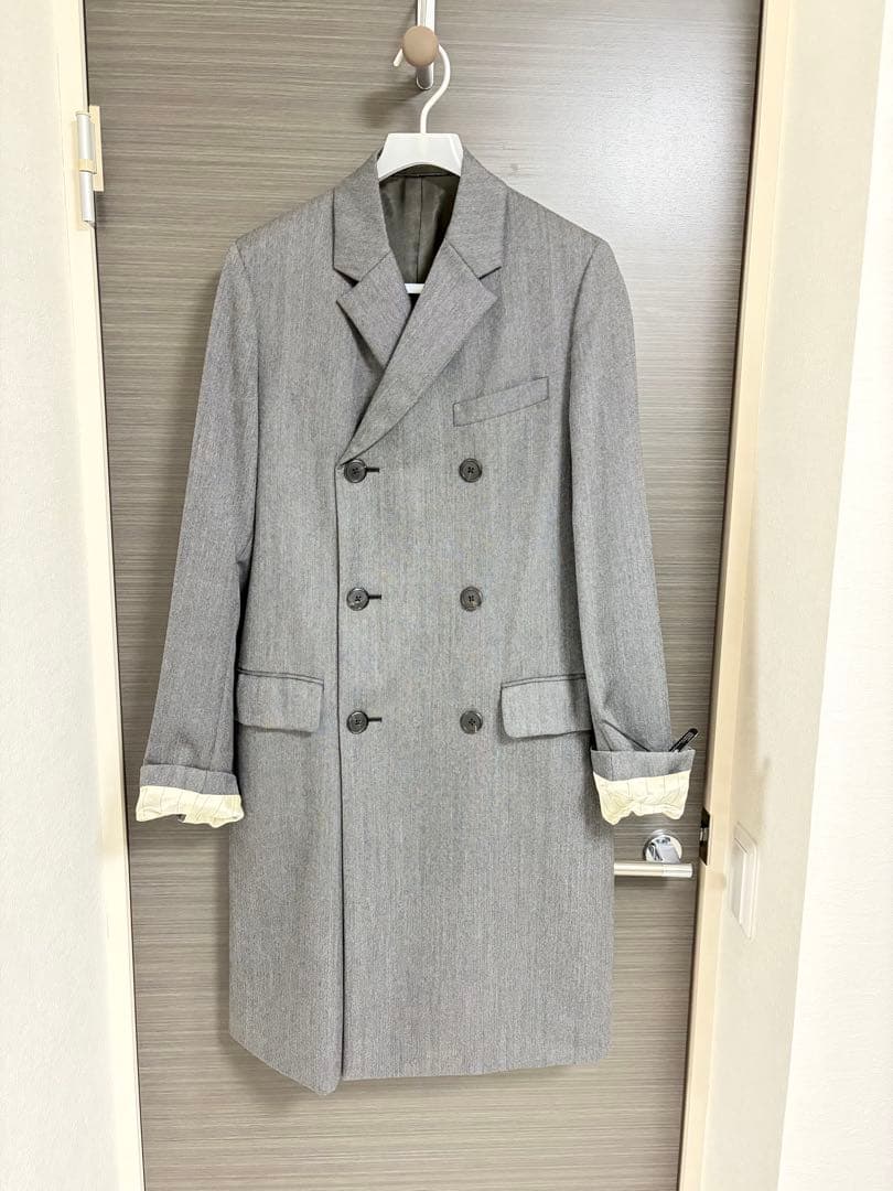 PRADA プラダ 2015aw ダブルチェスターコート 44