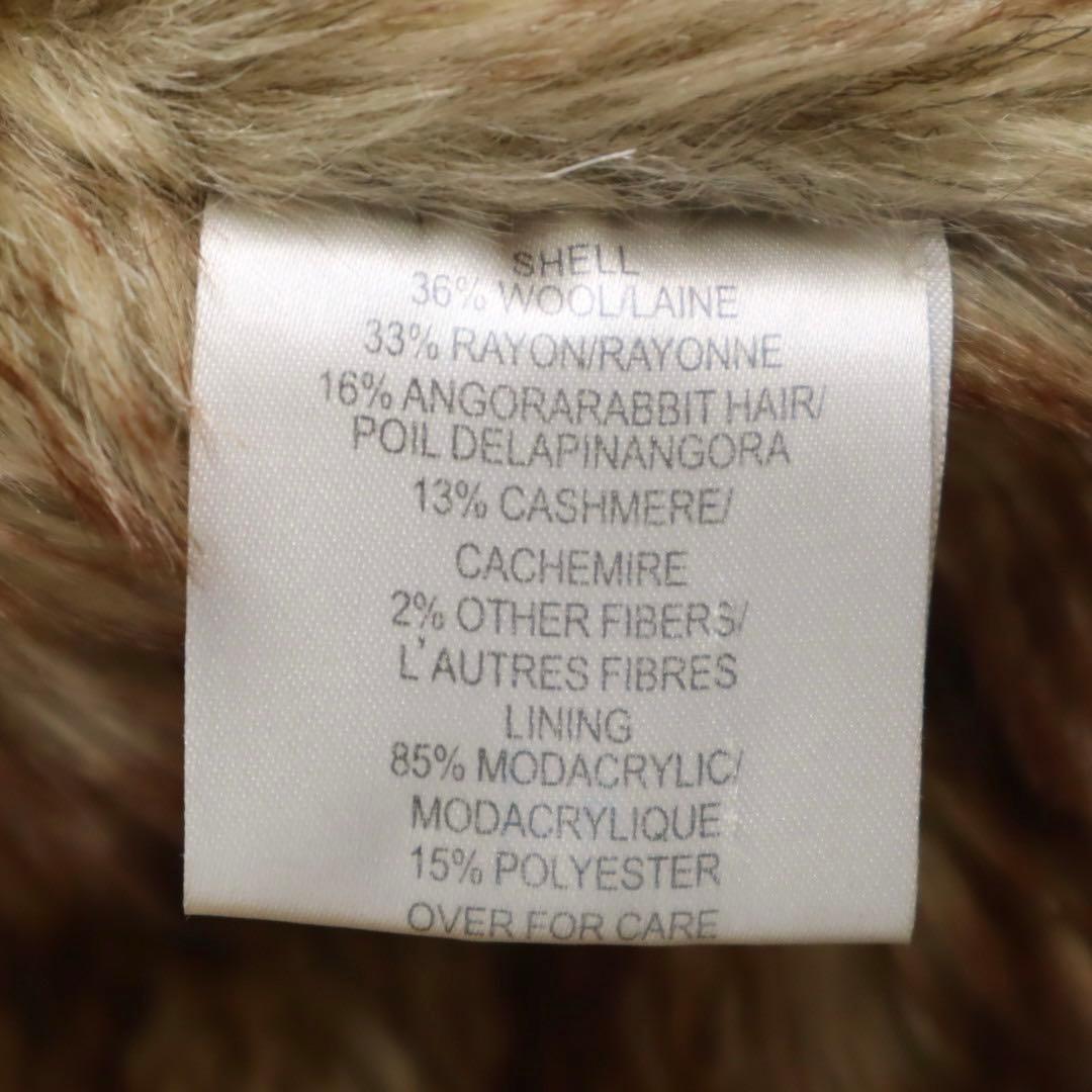 00s A&F カシミヤ混紡 n2b y2k ファー付きフード ジャケット