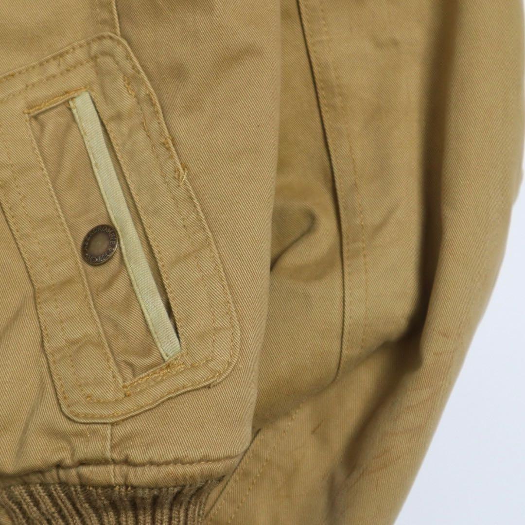 00s A&F カシミヤ混紡 n2b y2k ファー付きフード ジャケット