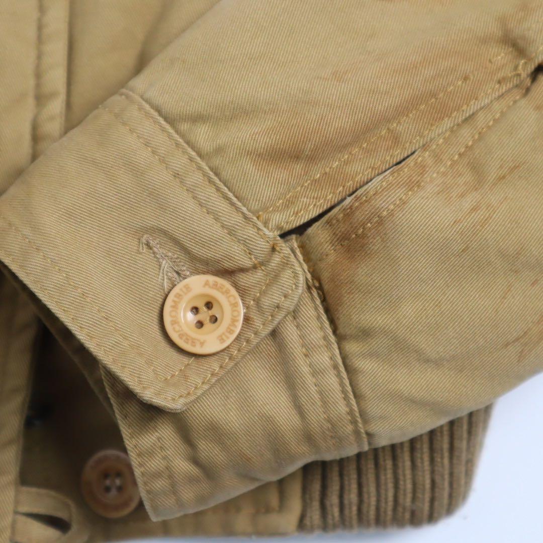 00s A&F カシミヤ混紡 n2b y2k ファー付きフード ジャケット