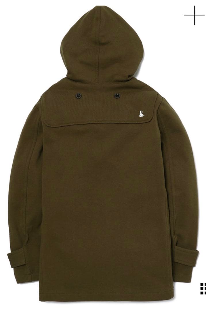 新品タグ付き！ CUNE 裏毛ダッフルコート　パーカー　スウェット　ウサギ