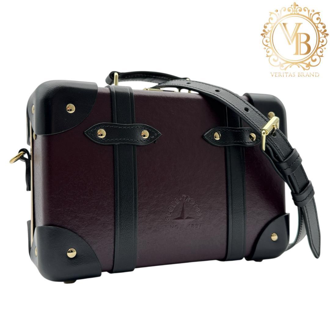 【極美品】グローブトロッター センテナリー マイクロケース ショルダーバッグ