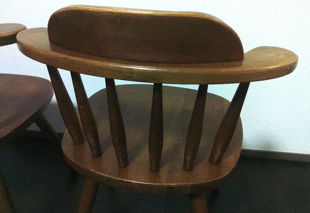 レトロ　アンティーク　ダイニングチェア　　2脚セット☆