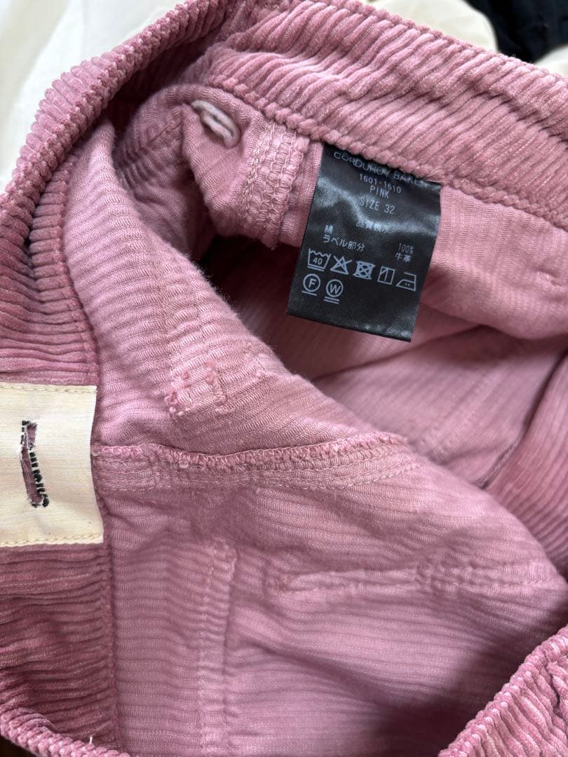 THE SHISHIKUI CORDUROY BAKER コーデュロイパンツ