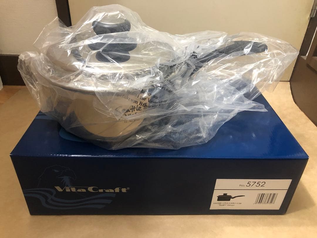 未使用　ビタクラフト　シアトルⅡ No.5752 片手鍋　1.9L