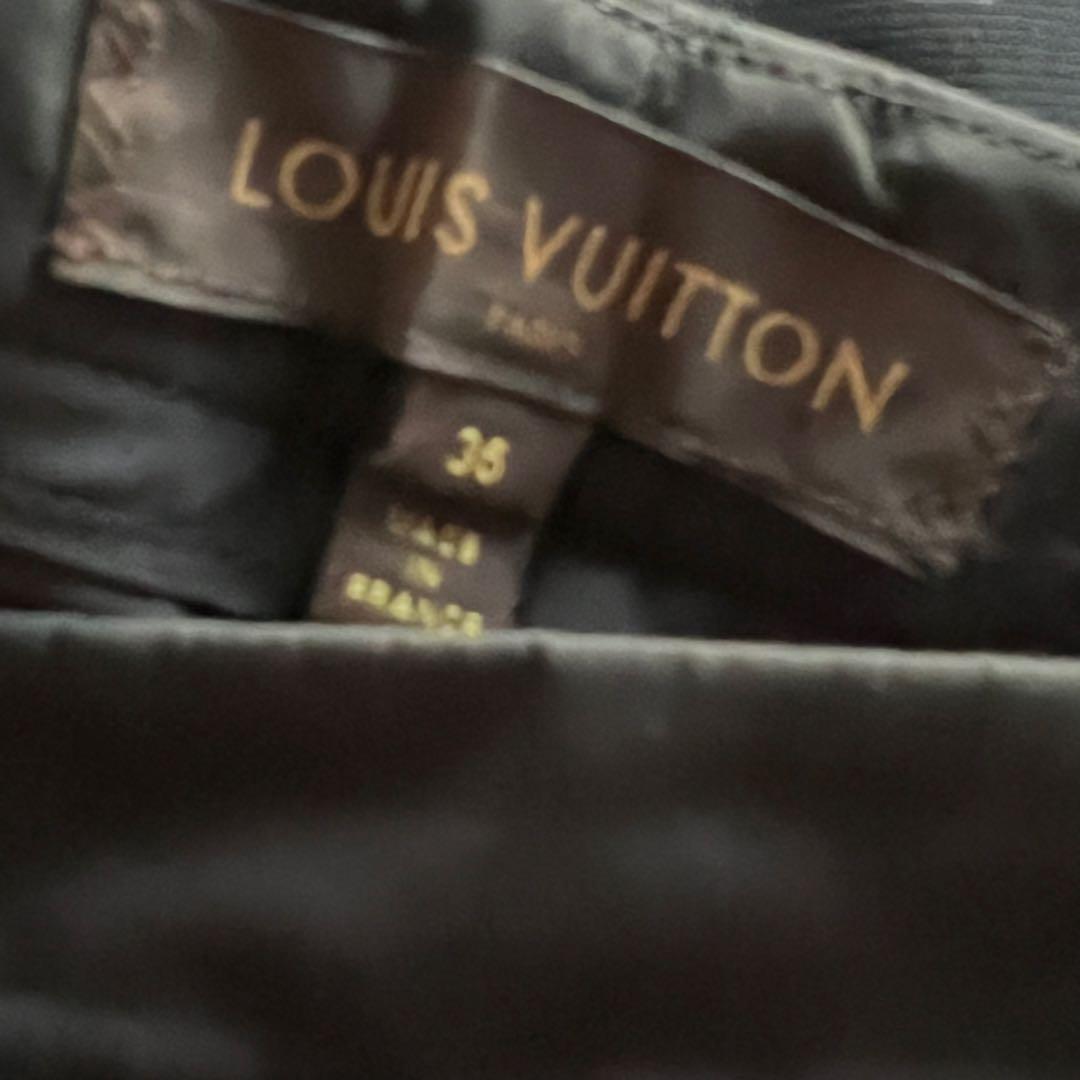 未使用　LOUIS VUITTON ルイ・ヴィトン　パンツ　黒