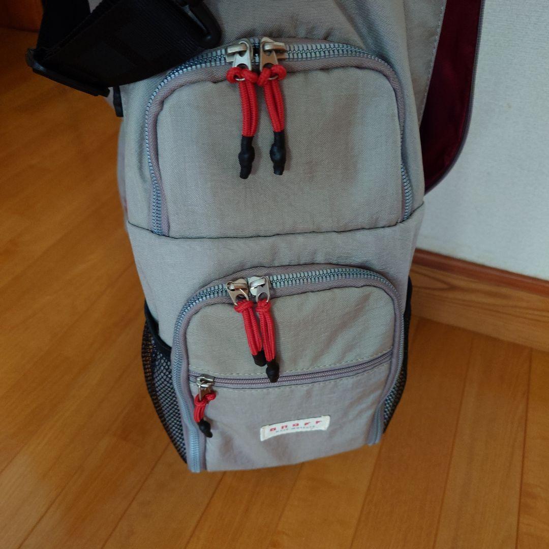 onoff キャディバッグ サンドベージュ/レッド 専用出品