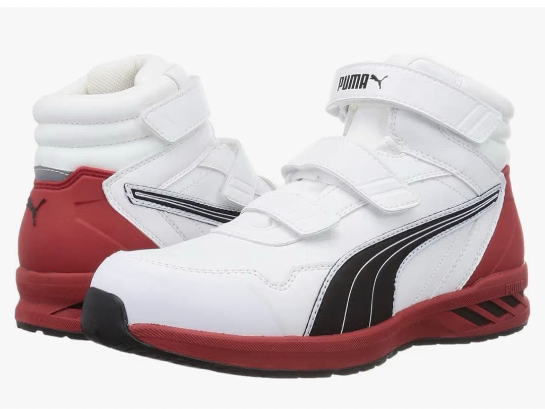 【新品】PUMA安全靴ライダー2.0 ホワイト ミッド No.63.353.0