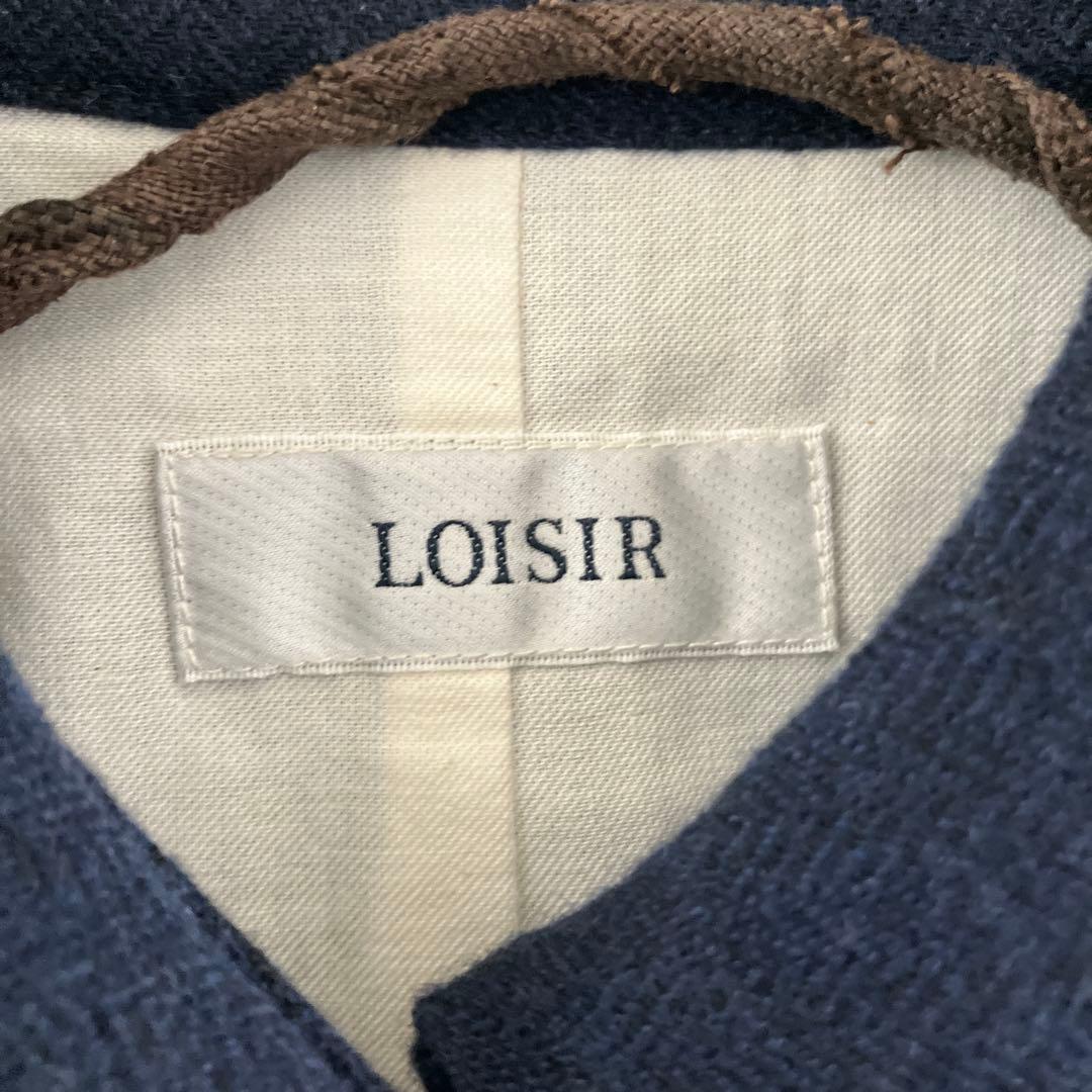 新春セール✨アデュートリステスロワズィールLOISIR✨紺ヘリンボンロングコート