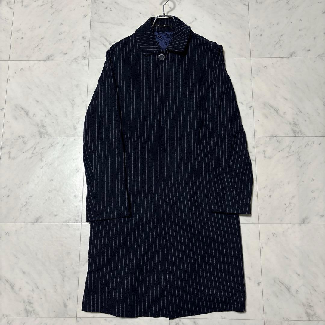 美品 マッキントッシュ 英国製 カシミヤ混 ダンケルド ステンカラーコート 40