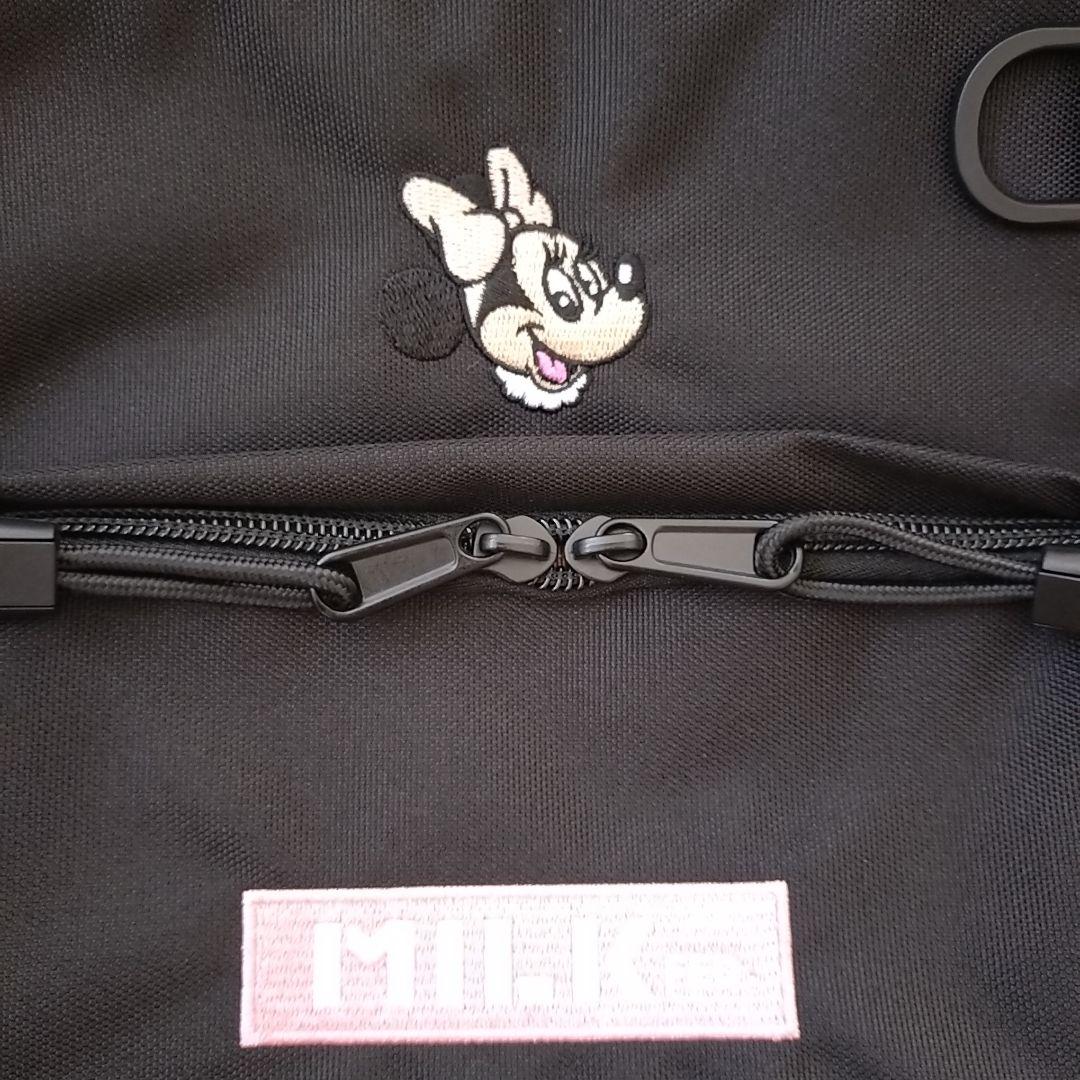 【新品未使用】Disney Store MILKFED. リュック 黒 ミニー