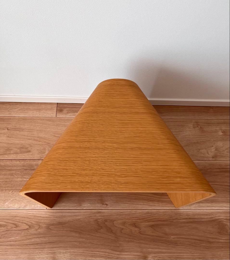 無印良品　重なるテーブルベンチ　大小　オーク材　MUJI