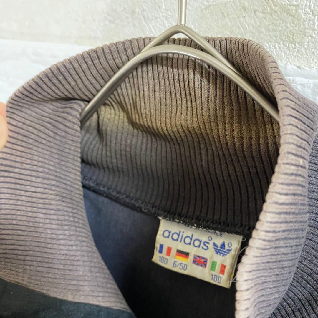 アディダス　70s-80s フランス製ビンテージ　ベロアトラックジャケット