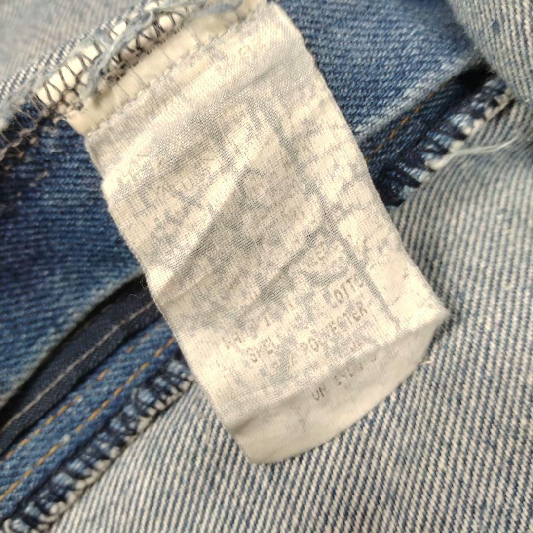 メンズ☆ビッグマック　ヴィンテージ80s　ワイド　ストレートデニムパンツ　XL