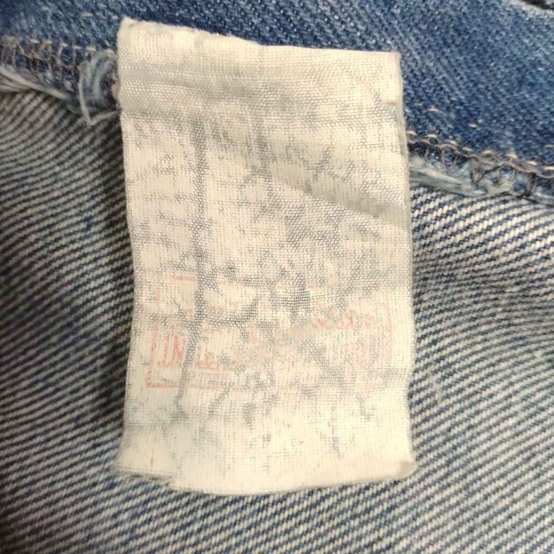 メンズ☆ビッグマック　ヴィンテージ80s　ワイド　ストレートデニムパンツ　XL