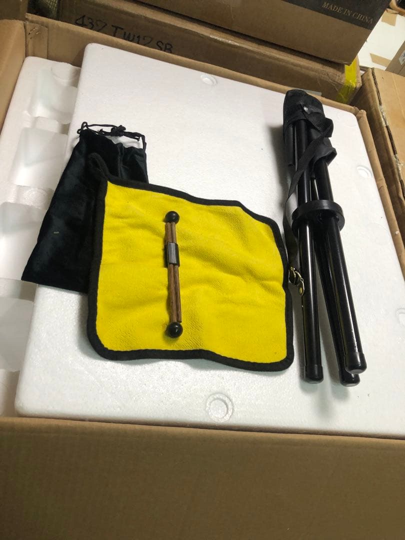 ハンドパン　56センチ10音A＝432Hz美しいゴールドの渦巻き模様　Dマイナー