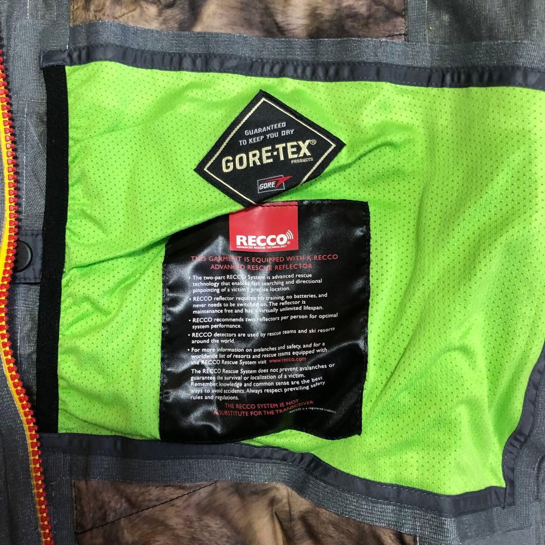 volcom スノーボード ジャケット M gore-tex 3l ak457並