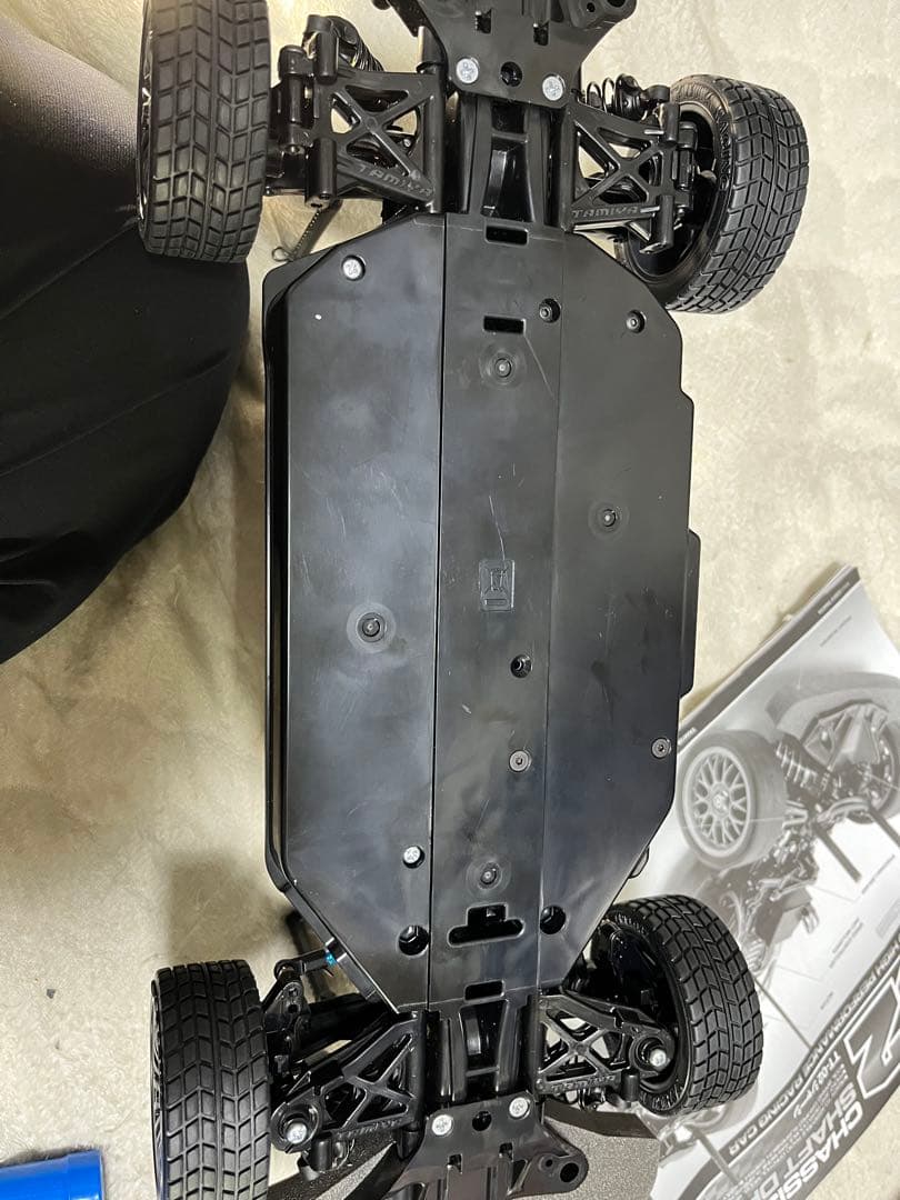 にゃそさん専用 タミヤTT－02シャ－シ トヨタ ヤリスラリ－ボディ付き