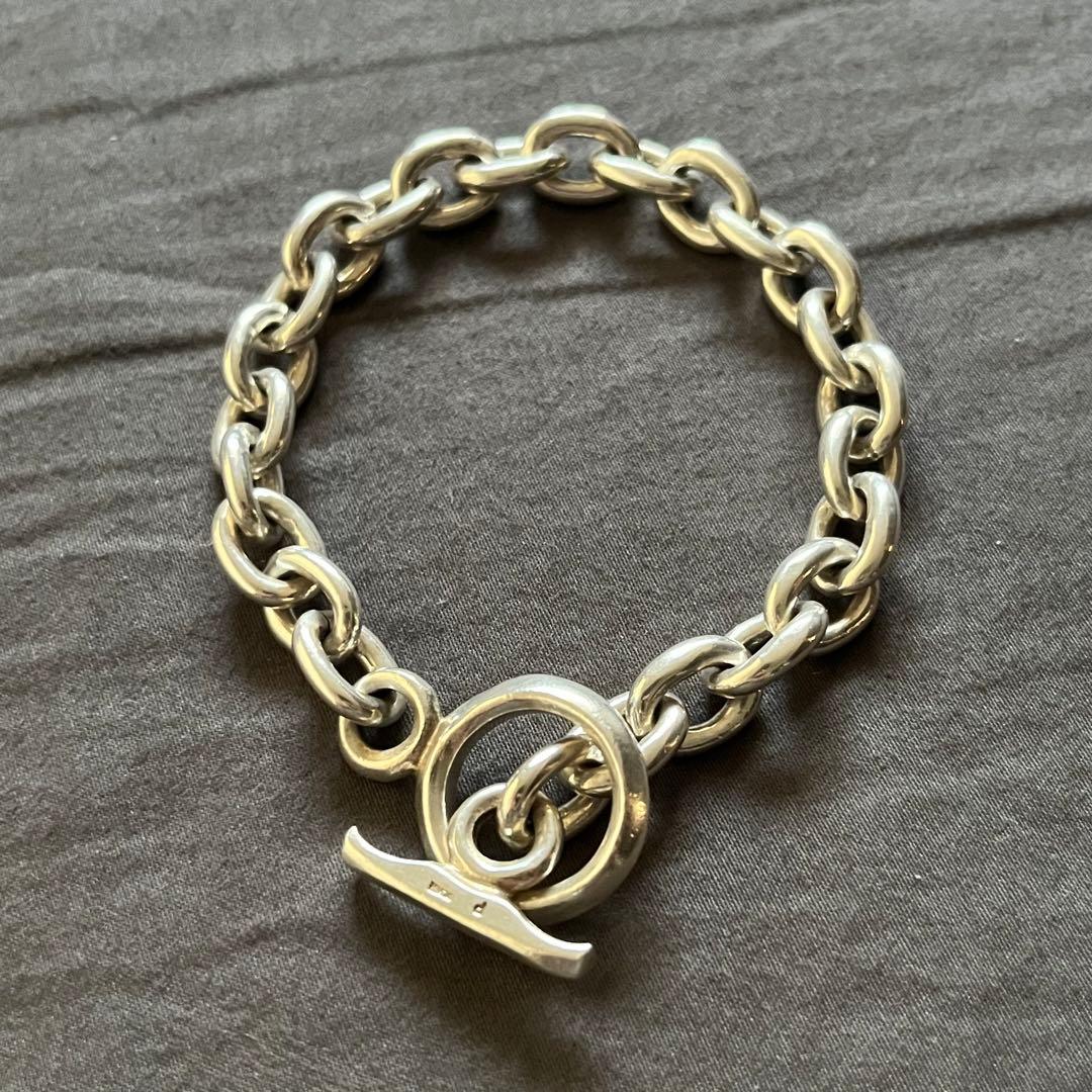 SV925 アズキチェーンブレスレット