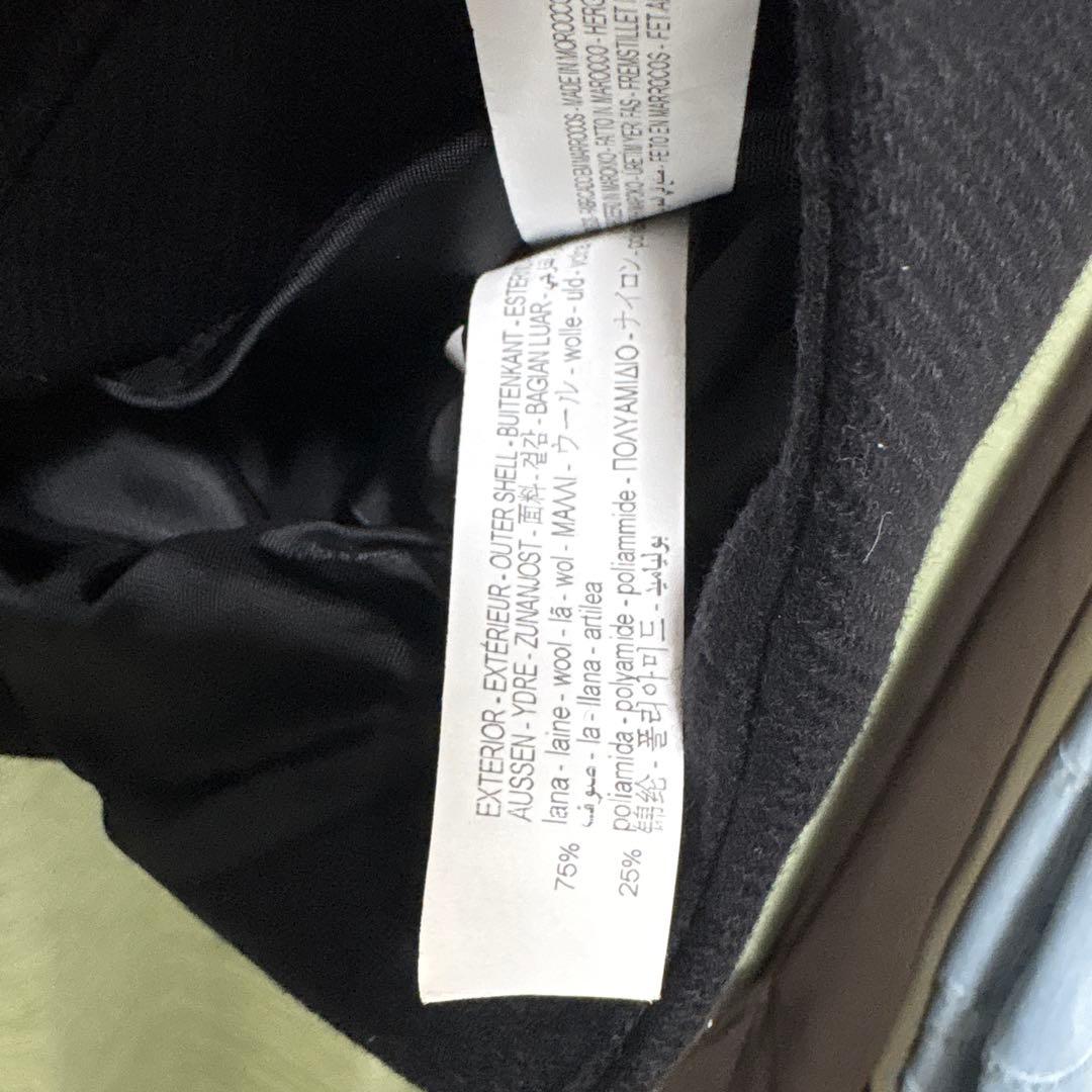 2023aw ZARA MANTECO ザラ　マンテコ　オーバーサイズコート黒