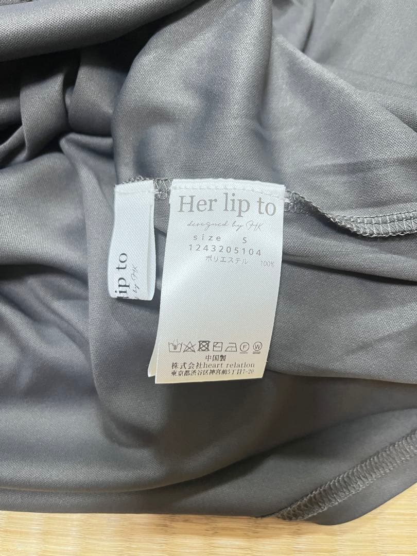 ワンピース her lip to Twinkle Flare Mini Dress