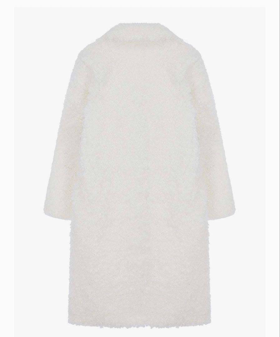 レモンプレット　ホワイト ロングコート