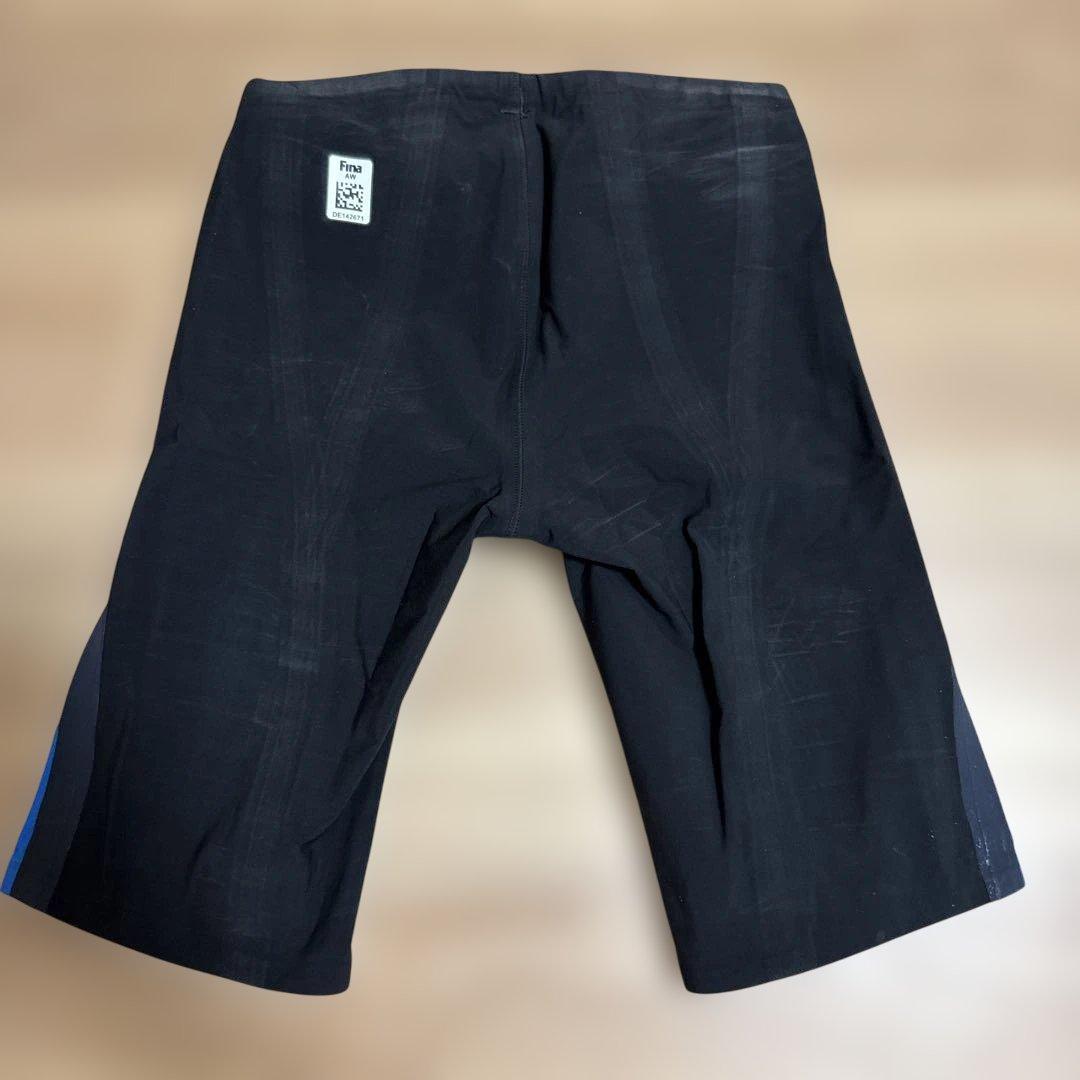 arena 競泳水着 M 青/黒 アクアフォースcp