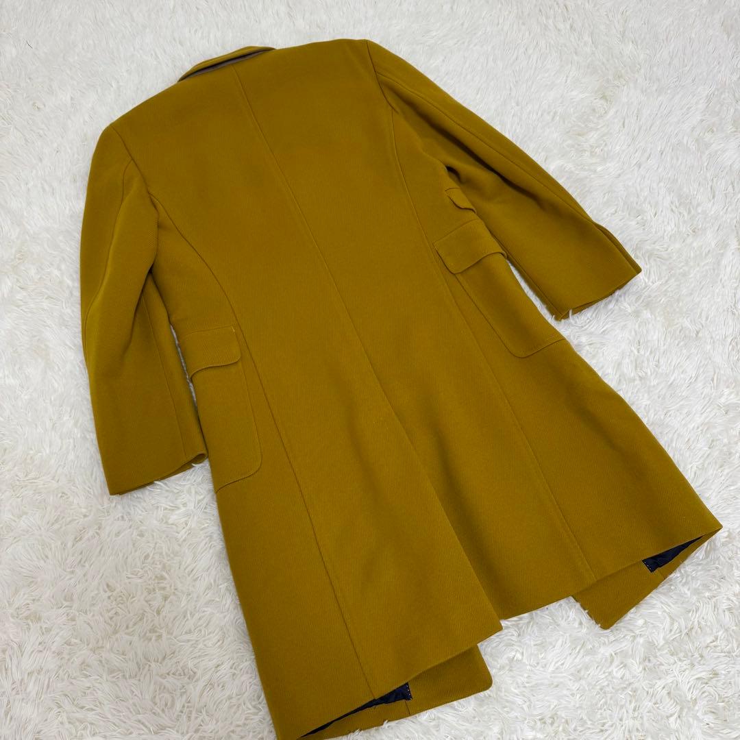 美品✨ポールスミス　ロンドン　チェスターコート　マスタード　L