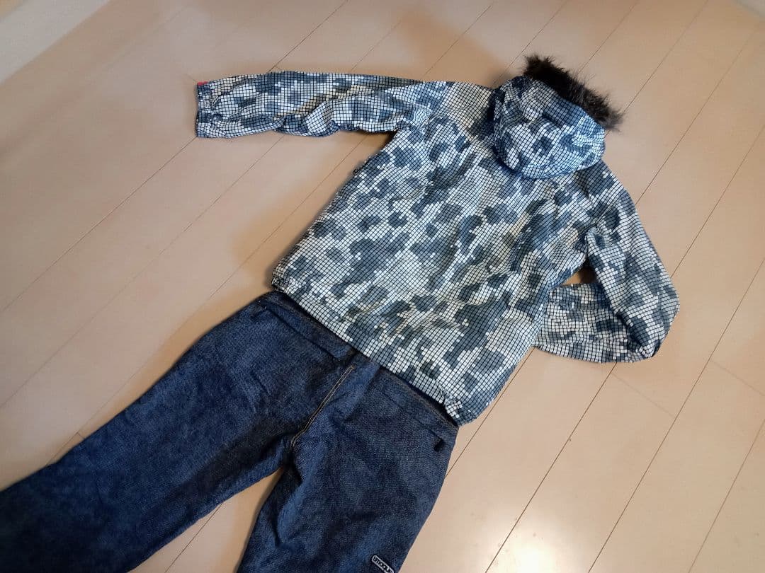 ほぼ新品【上下セット】sands×KICKS スキー スノボー ウェア 限定